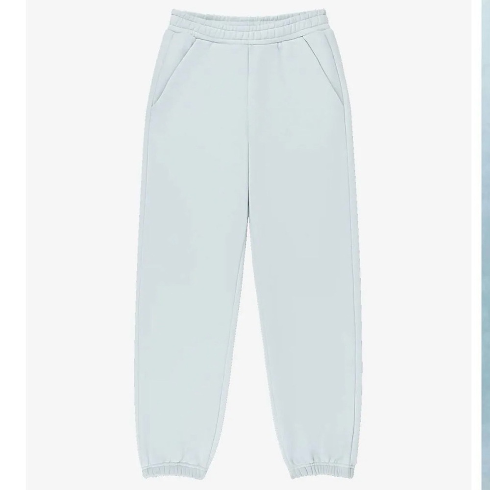 PARKE Tonal Drawstring Unisex Sweatpants Artic S/M NIB